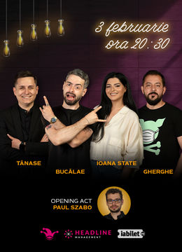 The Fool: Stand-up comedy cu Gherghe, Bucălae, Tănase și State