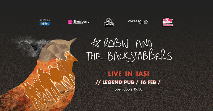 Iasi: Robin and the Backstabbers live la Legend Pub