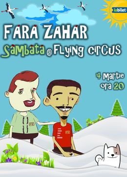 Cluj-Napoca: Fără Zahăr – concertul de SÂMBĂTĂ @ Flying Circus