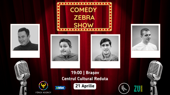 Brasov: Stand-up Comedy Zebra Show