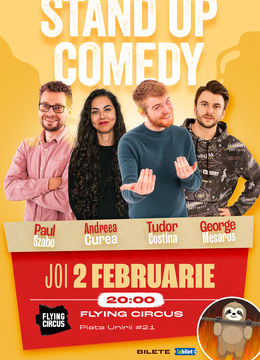 Cluj-Napoca: Stand-up Comedy Show @ Flying Circus