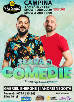 CÂMPINA: Stand Up Comedy | Gabriel Gherghe și Andrei Negoiță | SHOW 2