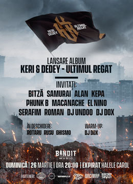 Keri & Dedey • Lansare Album „Ultimul Regat” • Expirat • 26.03