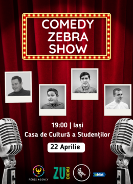 Iasi: Stand-up Comedy Zebra Show
