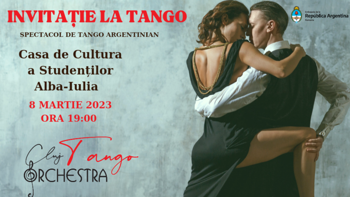 Alba Iulia: Invitație la Tango - spectacol de tango argentinian