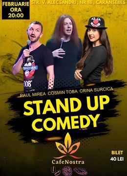 Caransebes: Stand up comedy Toba / Mirea / Crina