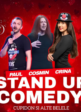 Drobeta -Turnu Severin: Stand up comedy Toba / Mirea / Crina