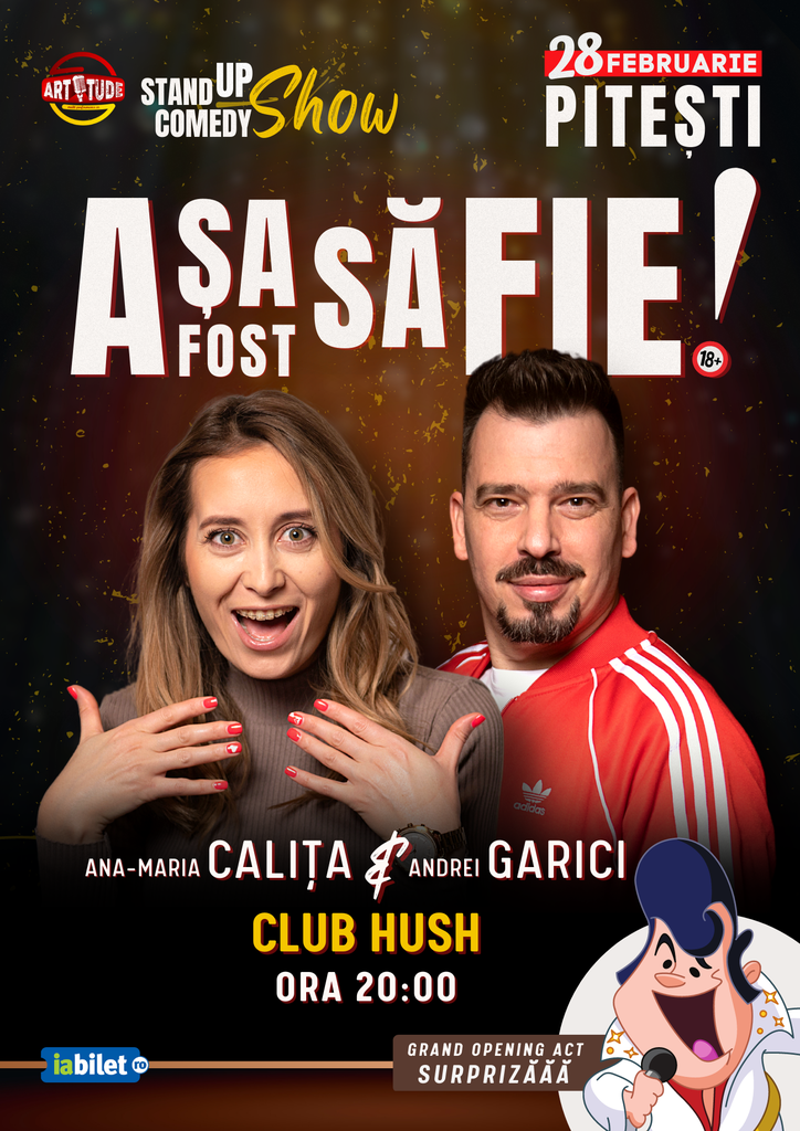 Pitesti: Stand up comedy cu Ana Maria Calita & Andrei Garici - 