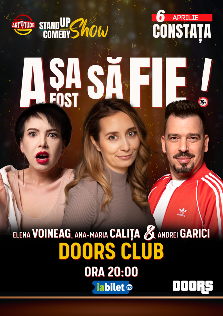 Constanta: Stand up comedy cu Elena Voineag, Ana Maria Calita & Andrei Garici - 