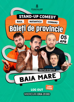 Baia Mare | Stand-up Comedy cu Natanticu, Ciobanu & Raul (Late Show)