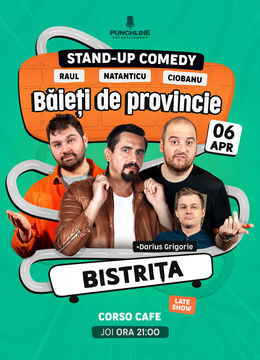 Bistrita | Stand-up Comedy cu Natanticu, Ciobanu & Raul (Late Show)