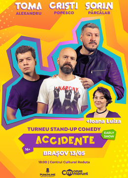 Brașov | Stand-up cu Toma, Cristi & Sorin (Early Show)