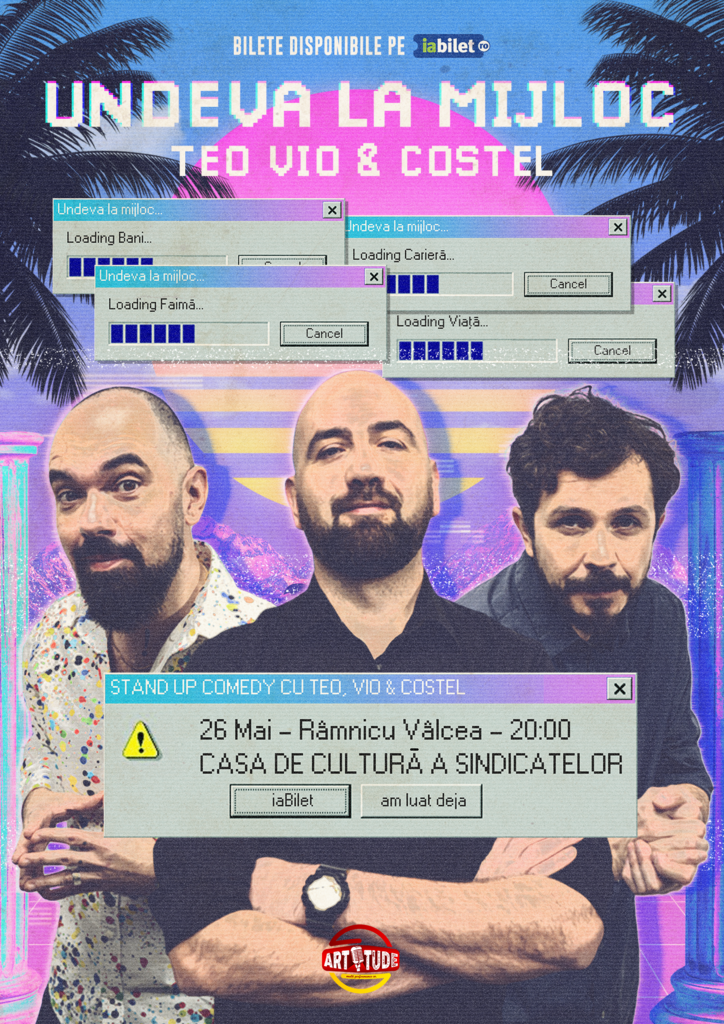 Ramnicu Valcea: Teo, Vio și Costel - Undeva la Mijloc | Stand Up Comedy Show