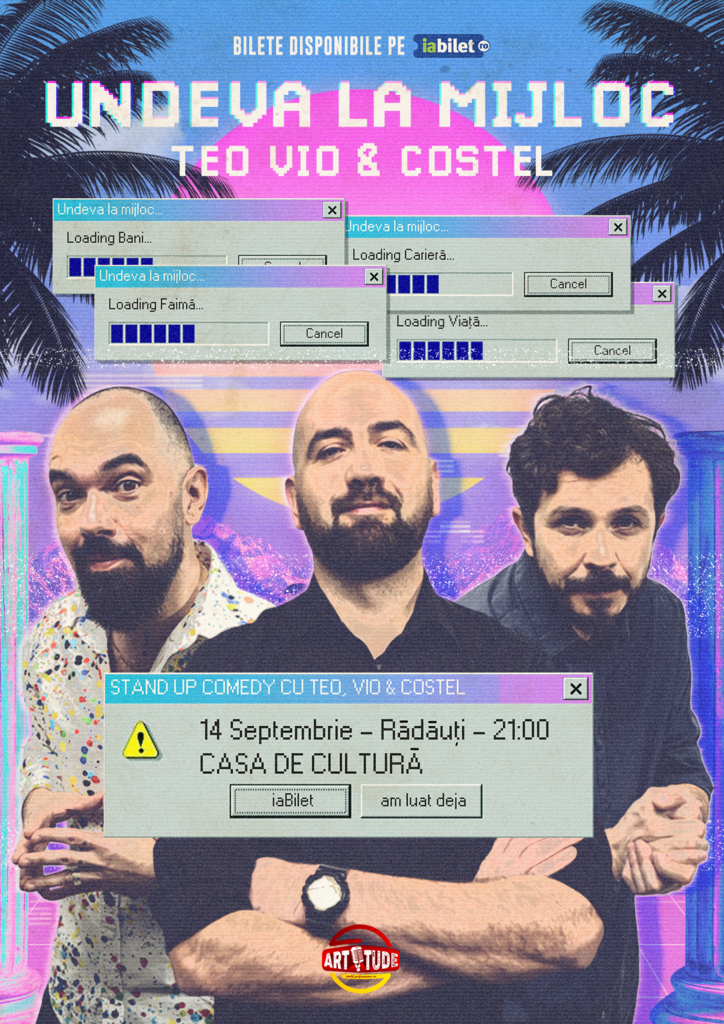 Rădăuți: Teo, Vio și Costel - Undeva la Mijloc | Stand Up Comedy Show