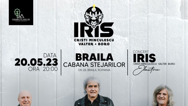 Braila Concert IRIS - Cristi Minculescu, Valter& Boro