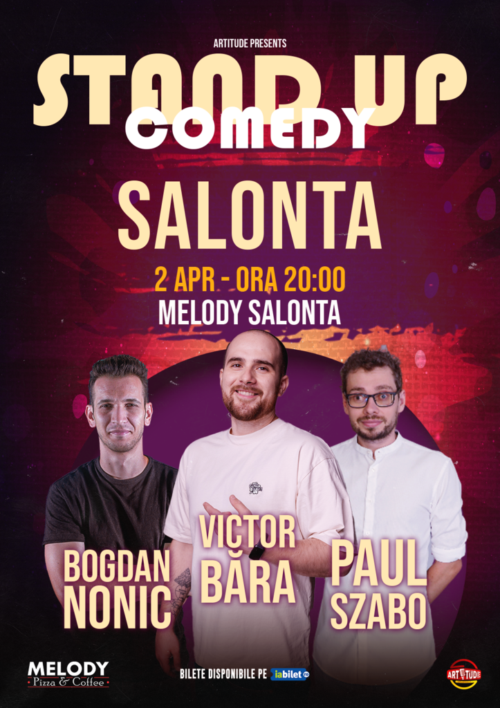 Salonta: Victor Băra, Bogdan Nonic & Paul Szabo - Stand Up Comedy Show