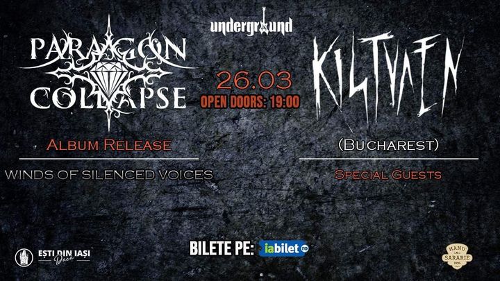 Iasi :Paragon Collapse (lansare album) | Kistvaen