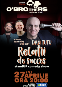Buzau: Dan Țuțu - Stand-up Comedy - Relații de succes