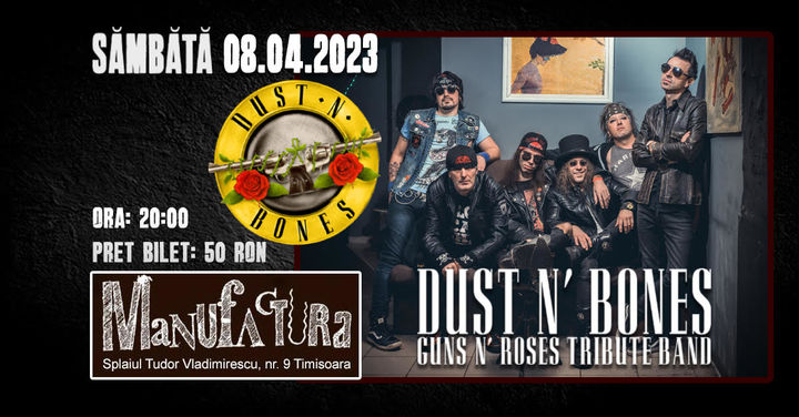 Timisoara: Tribute Guns 'n Roses with Dust 'n Bones