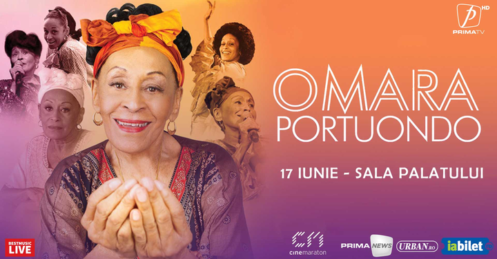 Omara Portuondo in concert la Sala Palatului