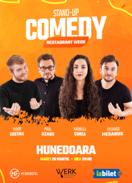 Hunedoara: Stand-up Comedy Show @ Restaurant Werk