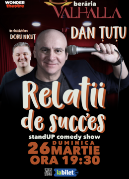 Bacau: Dan Țuțu - Stand-up Comedy - Relații de succes