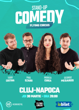 Cluj-Napoca:  Stand-up Comedy Show @ Flying Circus