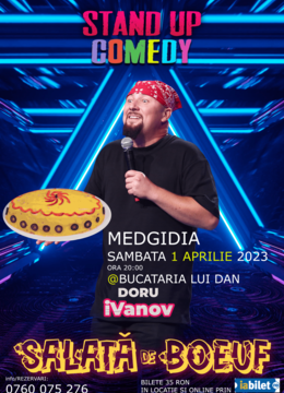Medgidia: Stand up comedy cu Doru iVanov