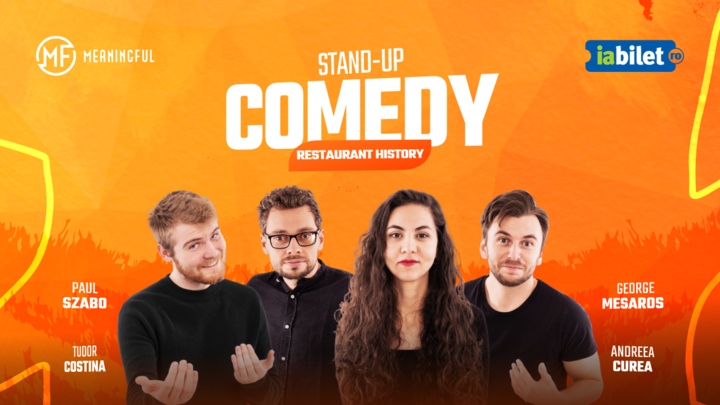 Sibiu:  Stand-up Comedy Show @ Restaurant History