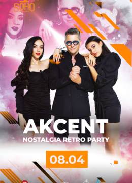 Akcent live cu Adi Sîna - Nostalgia retro party