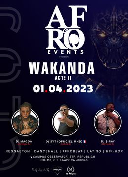 Cluj: Wakanda Party @ Club Diamond
