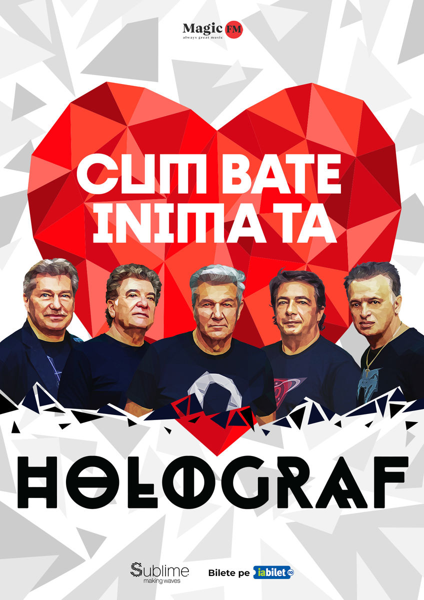 Bilete Targoviste: HOLOGRAF - Cum Bate Inima Ta - 30 Mai '23, Ora 20:00 ...