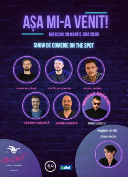 The Fool: Așa mi-a venit | Show de comedie on the spot