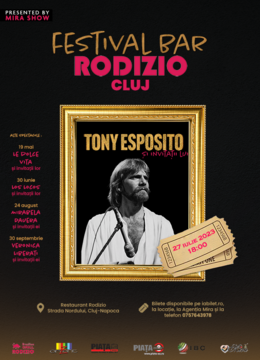 Cluj-Napoca: Concert Tony Esposito – All night dancing party