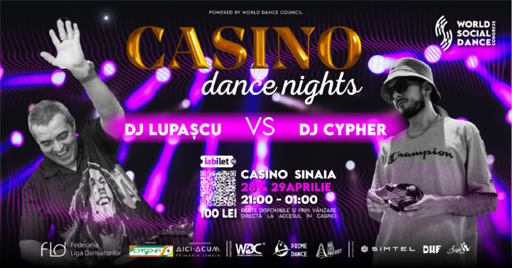 Sinaia: Casino Dance Nights powered by World Social Dance Congress