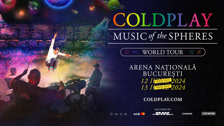 Concert Coldplay pe Arena Nationala din Bucuresti / 13 iunie