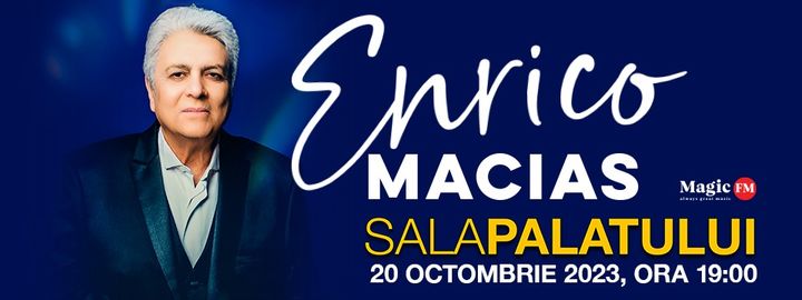 Concert Extraordinar Enrico Macias