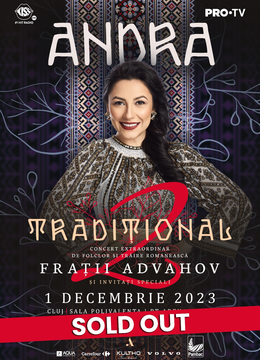 Cluj-Napoca: SOLD OUT Concert Andra – Traditional 2