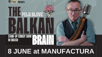 Timisoara:  Stand Up Comedy with The Balkan Brain 