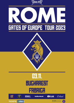 Rome - Gates of Europe tour - live in Bucuresti @ Fabrica
