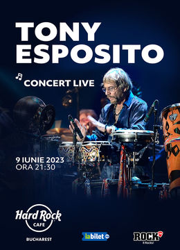 Concert Tony Esposito pe 9 iunie, la Hard Rock Cafe
