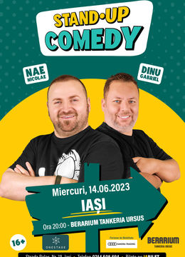Iași: Stand-up comedy show Nae Nicolae @ BERARIUM Tankeria Ursus