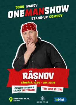 Rasnov: Stand-up cu Doru Ivanov | One Man Show