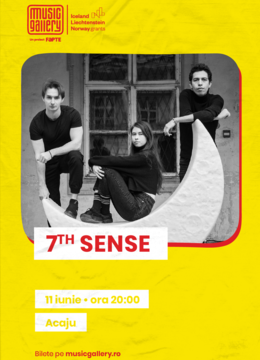 Iași: Music Gallery - Concert 7th sense