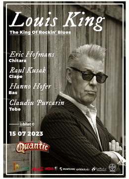 Louis King, the king of rockin' blues LIVE | Quantic