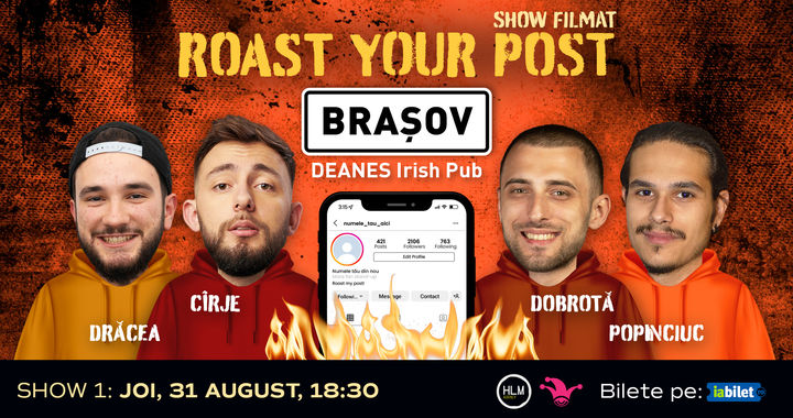 Brasov | Show1 - Roast Your Post | Filmare