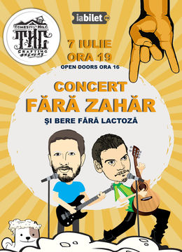 Iaşi: FĂRĂ ZAHĂR – concert @THC Brewery Tomeşti