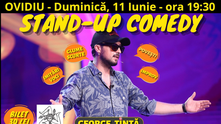 OVIDIU: Stand-up Comedy cu George Țintă @ Pizzeria Sagesta