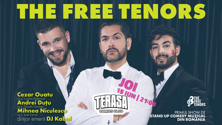 The Free Tenors pe Terasa ComicsClub!
