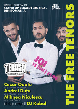 The Free Tenors pe Terasa ComicsClub!